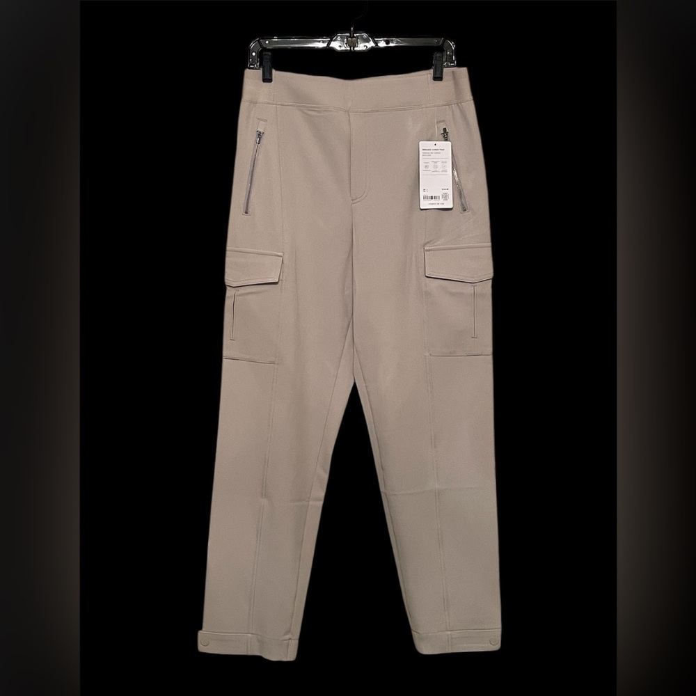 ATHLETA Endless Cargo Pant Light Taupe Size 10 NWT